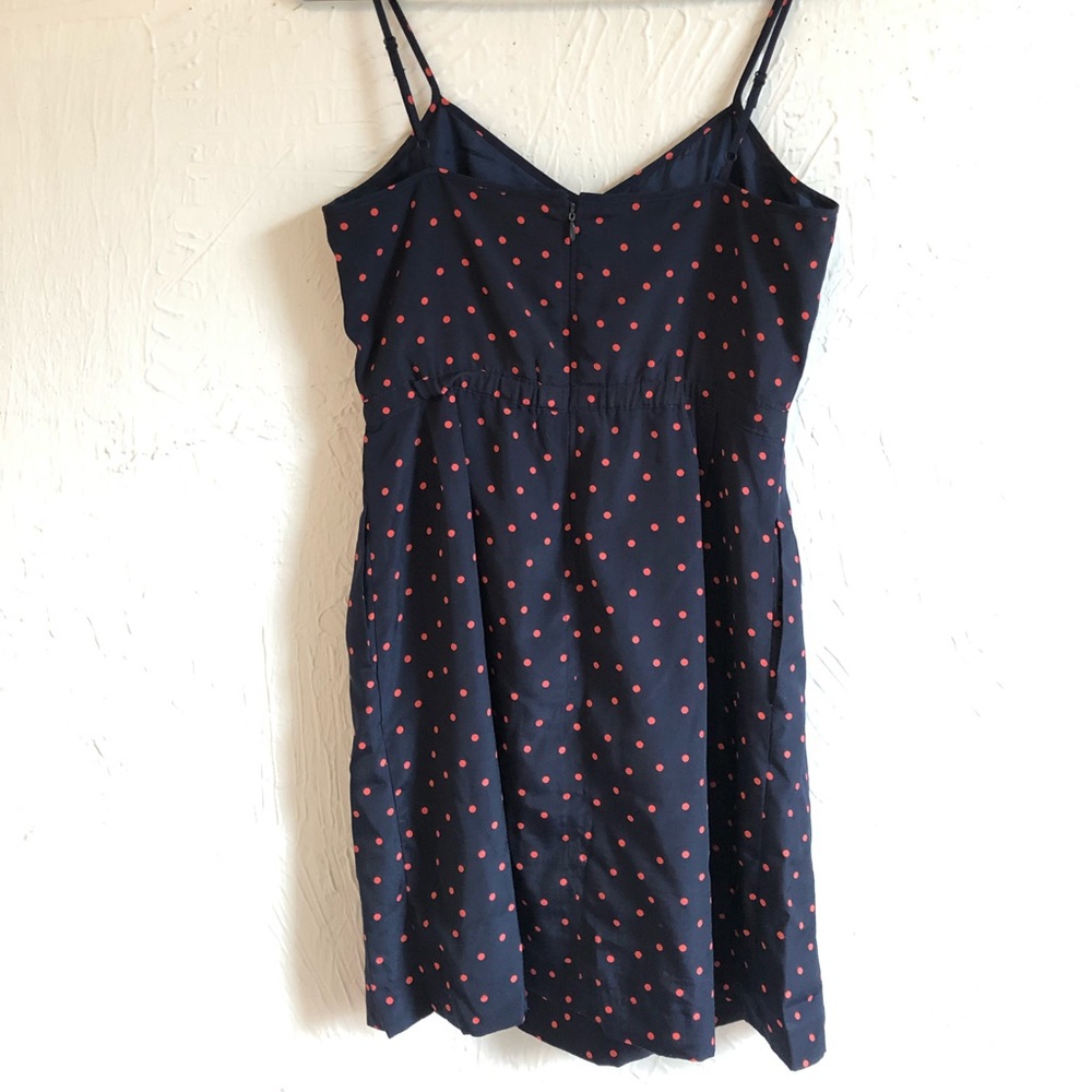 J. Crew Navy with Cora Polka Dots Sundress - Picture 4 of 5